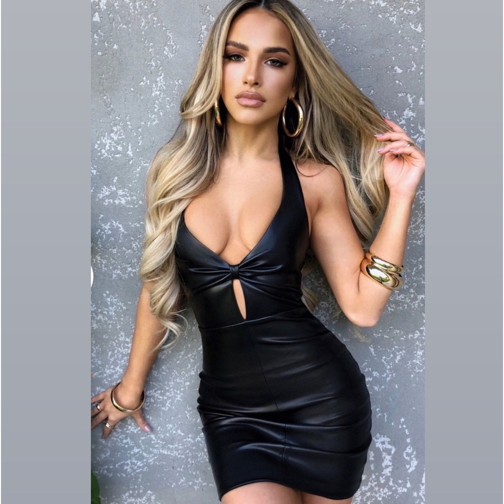 Babyboo Fashion RENATA MINI DRESS - BLACK